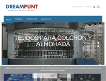 Tablet Screenshot of dreampunt.com